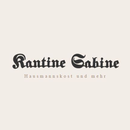 Logo od Kantine Sabine | Party Service Sabine Bartuschat