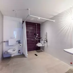 Premier Inn Germany accessible wet room