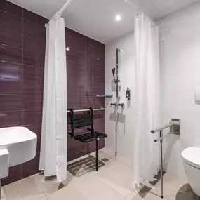 Premier Inn Germany accessible wet room