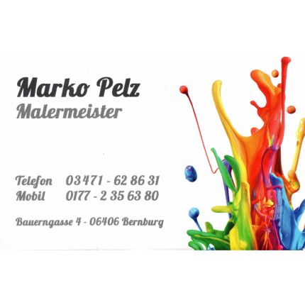Logo fra Malermeister Marko Pelz
