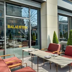 Balaustine Restaurant terrace