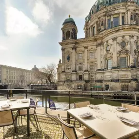 Balaustine Restaurant terrace view