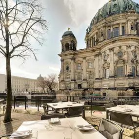 Balaustine Restaurant terrace view