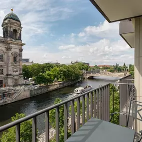 Cathedral view from Collection Premium Room with balcony