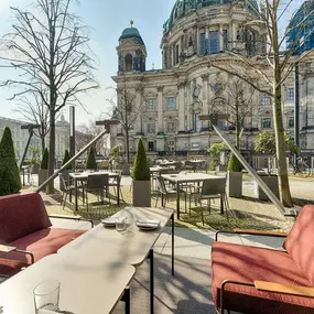 San Éna Restaurant terrace view