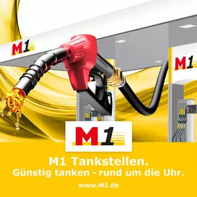 Bei uns können Sie rund um die Uhr günstig tanken.