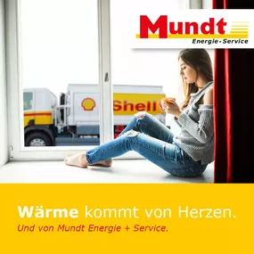 Wärme kommt von Herzen und von Mundt Energie+Service.