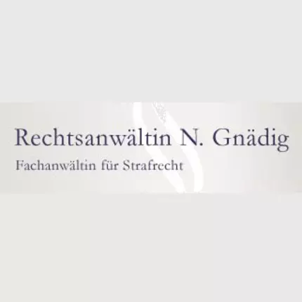 Logotyp från Natascha Gnädig Rechtsanwältin