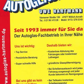 Bild von Hartmann Uwe Autoglaserei