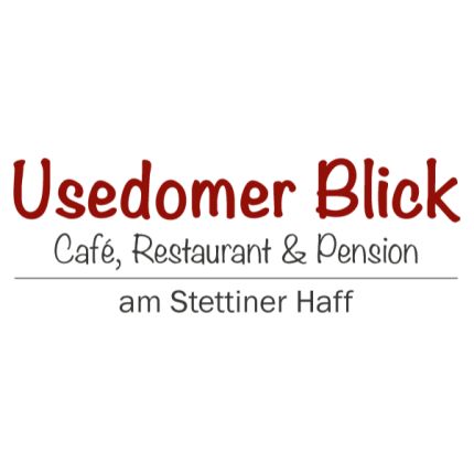 Logotipo de Usedomer Blick Cafe, Restaurant und Pension