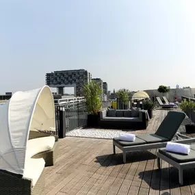 Rooftop terrace