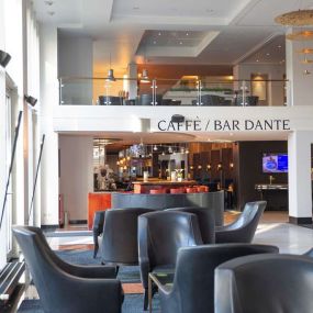 Lobby View with Caffe Bar Dante