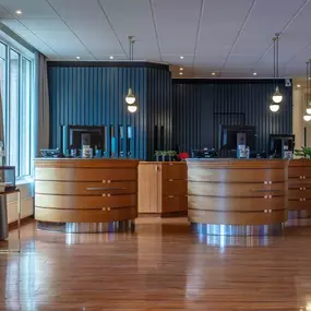 Reception desks