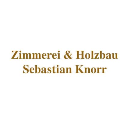 Logo van Zimmerei & Holzbau Sebastian Knorr Meisterbetrieb