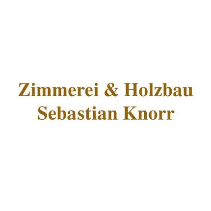 Logo from Zimmerei & Holzbau Sebastian Knorr Meisterbetrieb