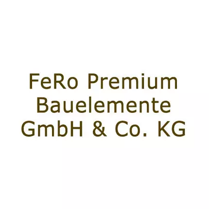 Logótipo de FeRo Premium Bauelemente GmbH & Co. KG