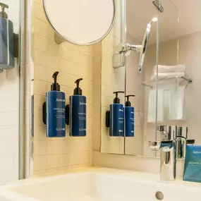 Guest room bathroom