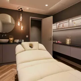 Spa treatment room