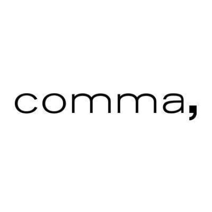 Logotyp från comma Store