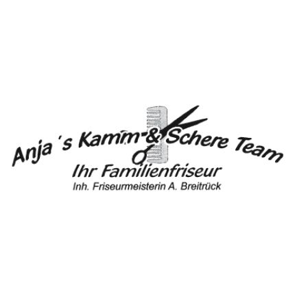 Logotyp från Anja Breitrück Anja's Kamm & Schere Team