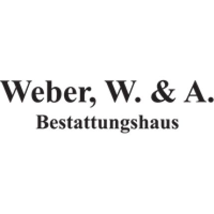 Logotyp från Beerdigungsinstitut W. & A. Weber