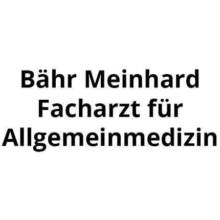Logótipo de Meinhard Bähr FA für Allgemeinmedizin