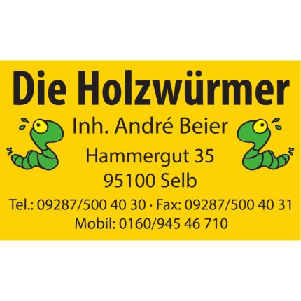 Logo de Die Holzwürmer Inh. Andrè Beier