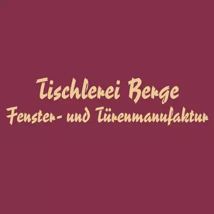 Logotipo de Tischlerei Berge