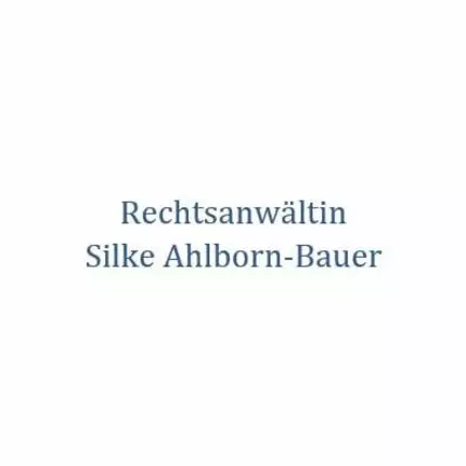 Logo od Rechtsanwältin Silke Ahlborn-Bauer