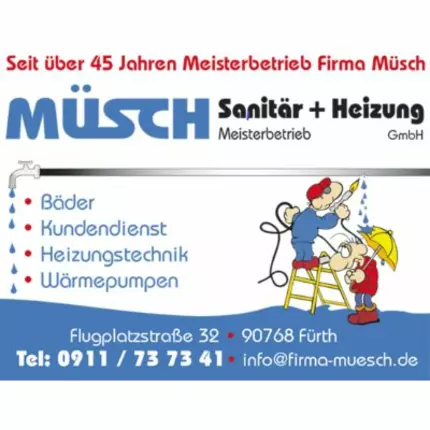 Logo van Müsch Sanitär und Heizung GmbH