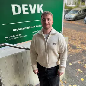 Mitarbeiter Silas Pohl - DEVK Versicherung Thomas Koch in Bruchsal