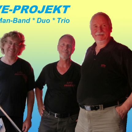 Logo van LIVE-PROJEKT - One-Man-Band * Duo * Trio