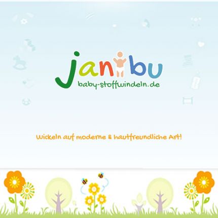 Logotyp från janibu : baby-stoffwindeln.de -  Frank Burek
