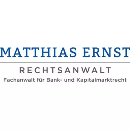 Logotipo de Rechtsanwalt Matthias Ernst Fachanwalt für Bank- und Kapitalmarktrecht