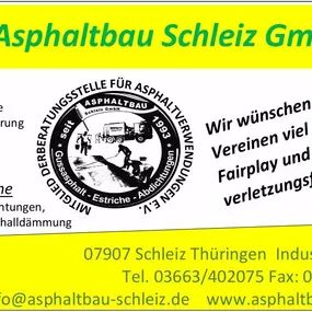Bild von Asphaltbau Schleiz GmbH