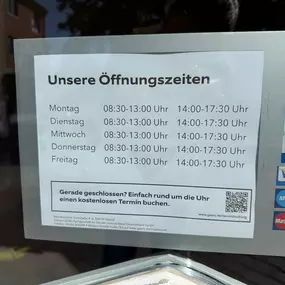 Öffnungszeiten von GEERS