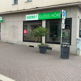 GEERS Fachgeschäft Essen Außenansicht