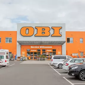 OBI Markt-Eingang Magdeburg