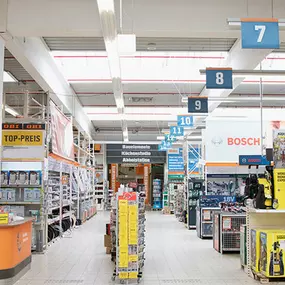 OBI Mittelgang Mühlhausen