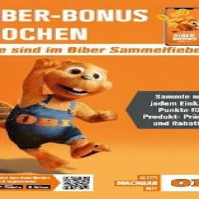 Biber Bonus Wochen  im Markt Osterode vom 04.Mai bis zum 03.Juli 2022