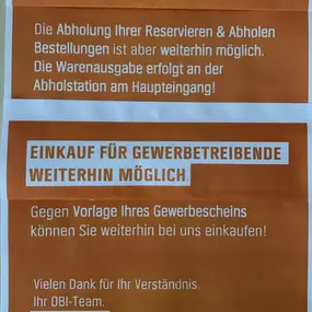 Weiterhin über Reservieren und Abholen erreichbar!