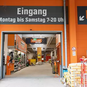 OBI Markt-Eingang Düsseldorf Heerdt