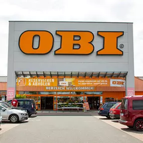 OBI Markt-Eingang Sömmerda