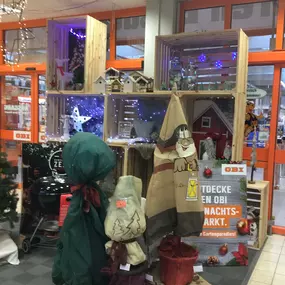 Eingangsbereich zu Weihnachten