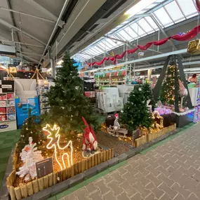 Weihnachtsmarkt im Obi Uhingen Oktober 2020