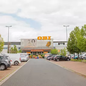 OBI Parkplatz Erfurt Süd