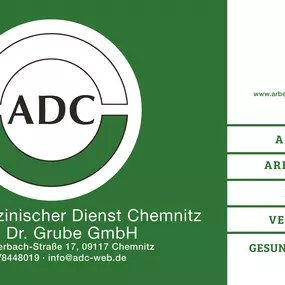 Bild von Arbeitsmedizinischer Dienst Chemnitz ADC Dr. Grube GmbH