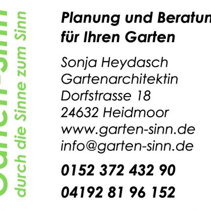Logo von GARTEN-SINN Gartenplanung Gartenberatung Baubetreuung