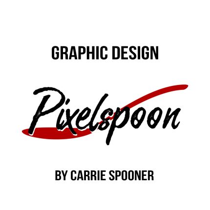 Logotyp från Pixelspoon - Carrie Spooner