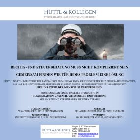 Bild von Hüttl & Kollegen Steuerberater & Rechtsanwälte GmbH